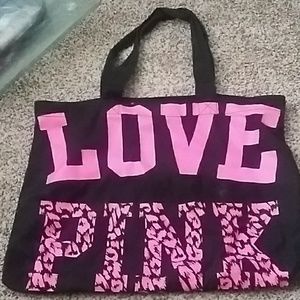 Victoria's Secret Love Pink tote bag